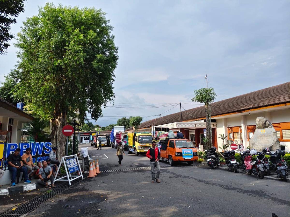 Pendemo dari Perkumpulan Penambang Progo Sejahtera (PPPS). (Dok. Istimewa)