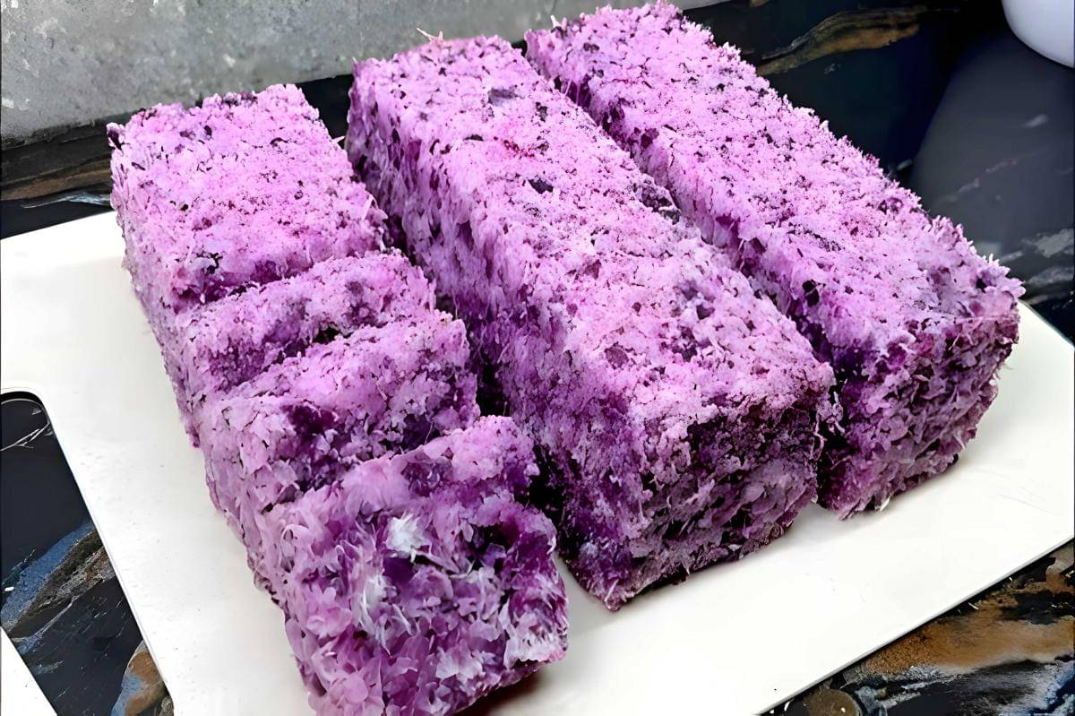 kue sengkulun ubi ungu