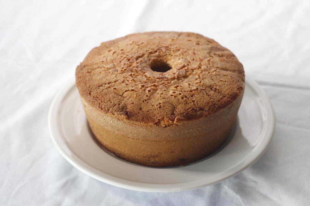ilustrasi choco coffee mocca chiffon cake