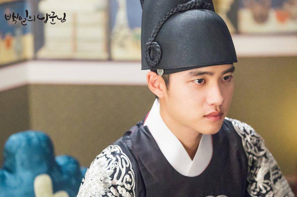 potret D.O EXO di still cuts 100 Days My Prince.