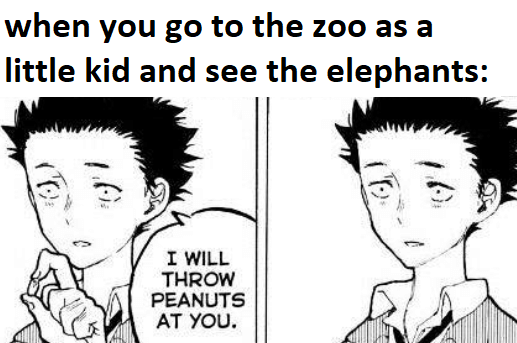 meme anime tentang kebun binatang