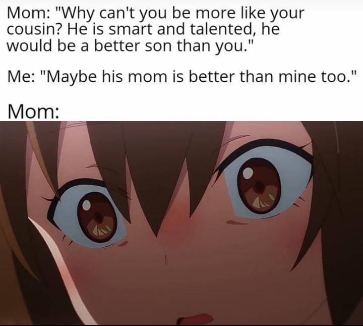 meme anime tentang sepupu
