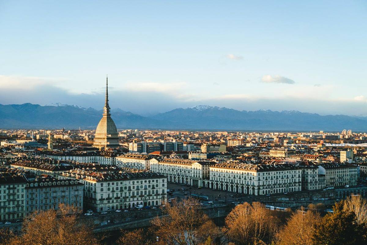 potret Kota Turin, Italia