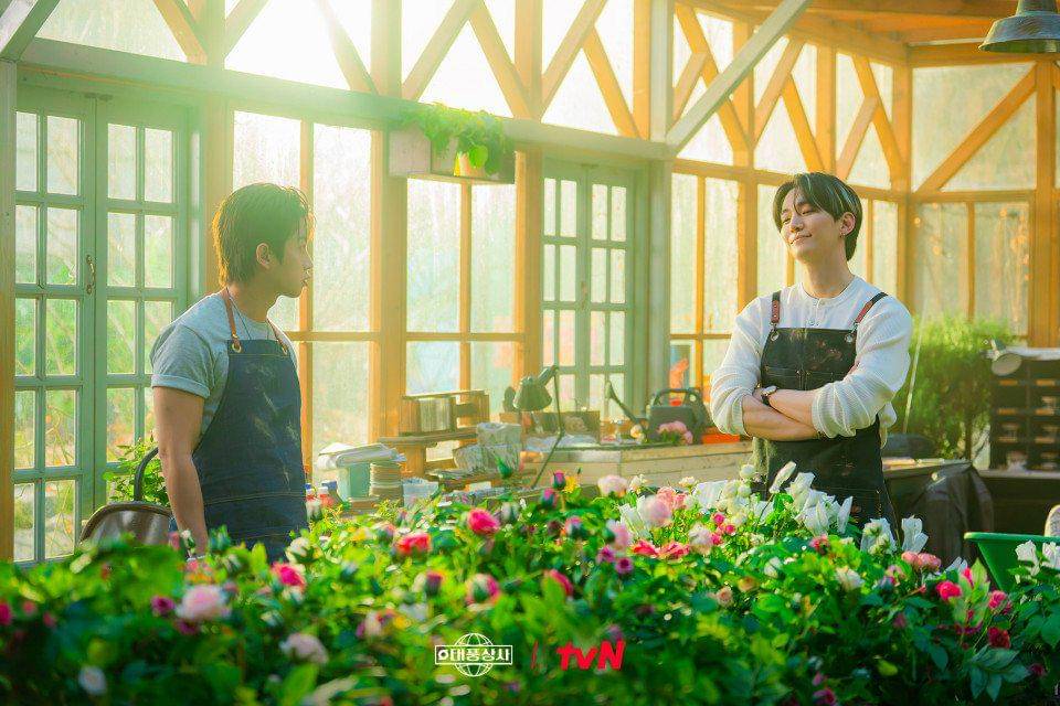 Kim Min Seok dan Lee Junho di Typhoon Family