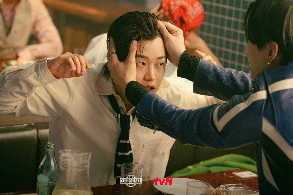 Kim Min Seok di Typhoon Family