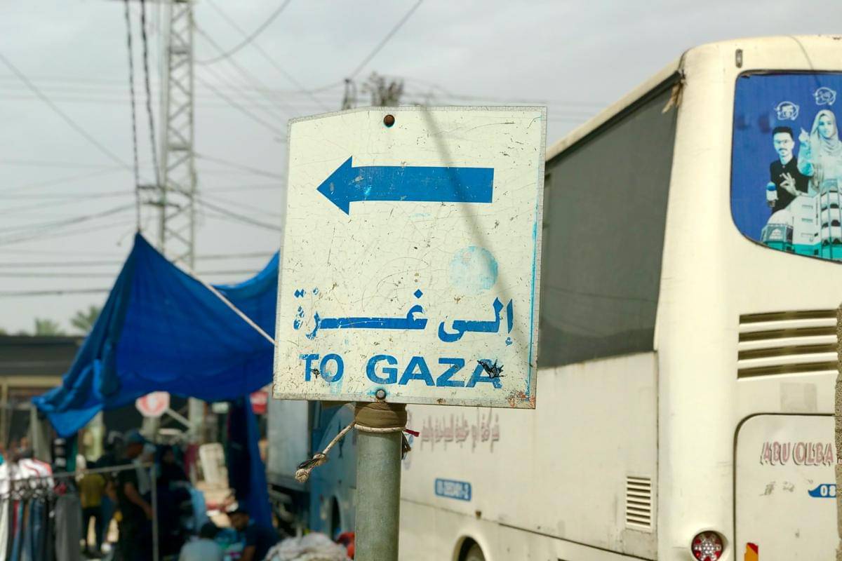 ilustrasi perbatasan Gaza