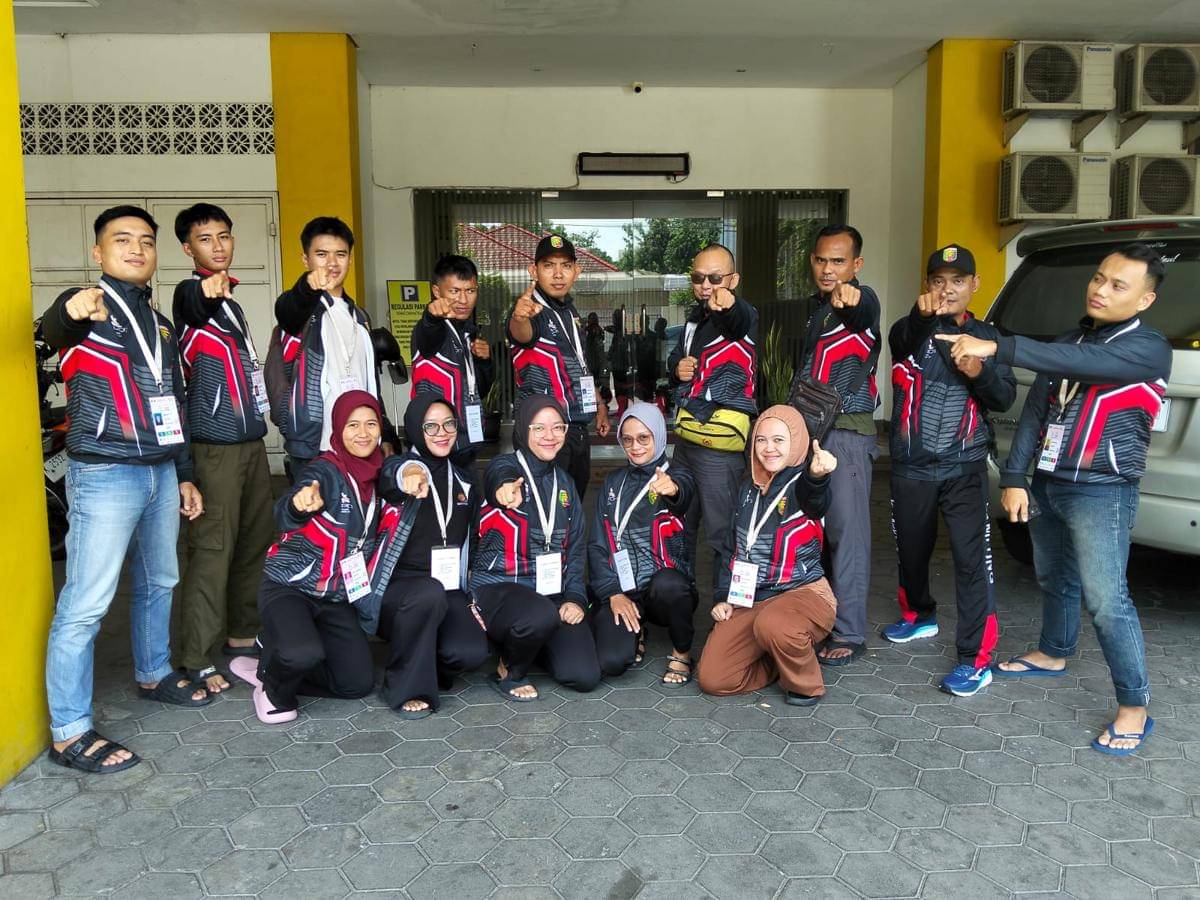 Atlet Kempo Lampung yang turun di PON Beladiri Kudus. (IDN Times/istimewa)