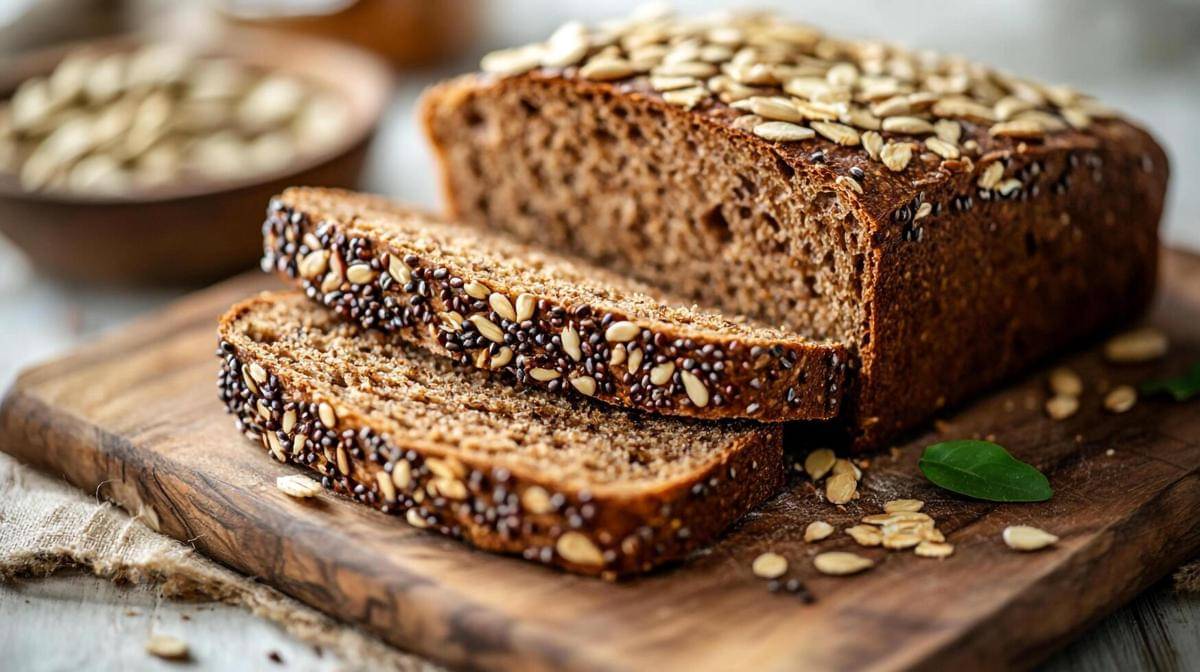 ilustrasi roti multigrain