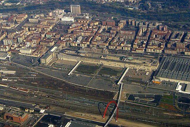 potret Lingotto, Turin, Italia