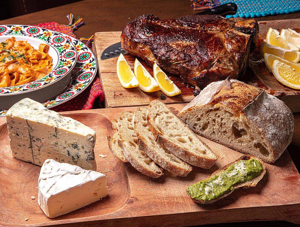 ilustrasi cara menikmati sourdough