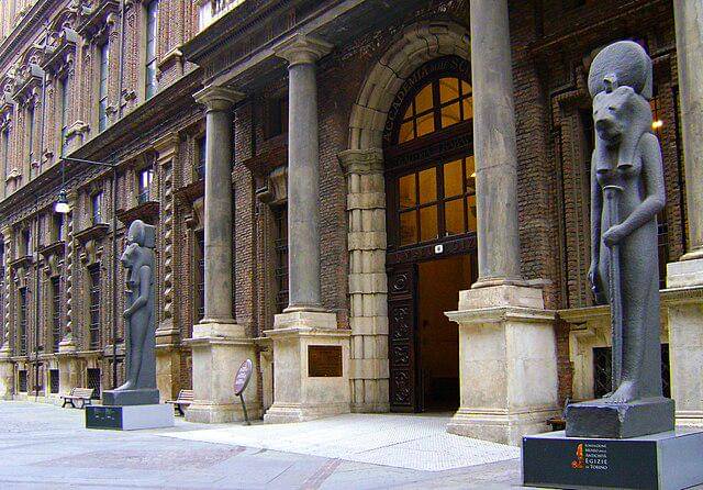 potret Museo Egizio, Turin, Italia