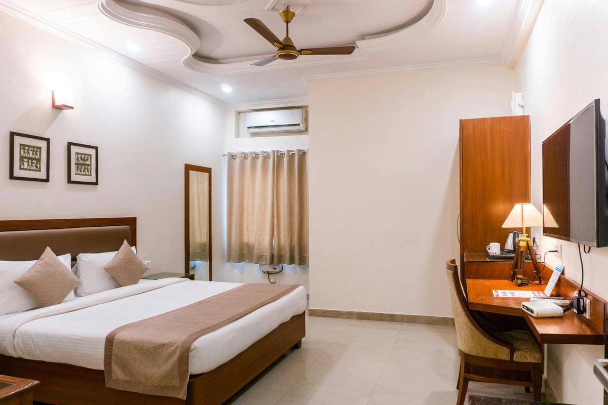ilustrasi kamar hotel