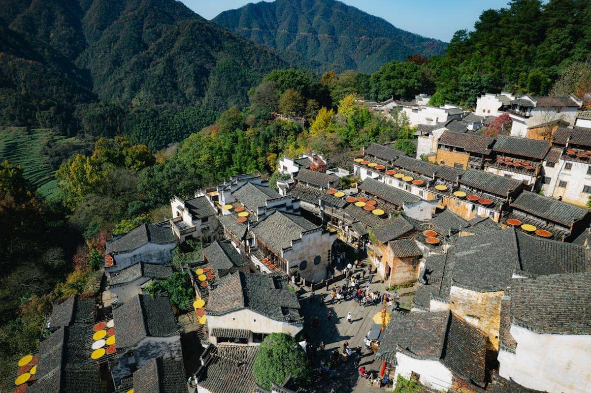 potret Desa Wuyuan, China