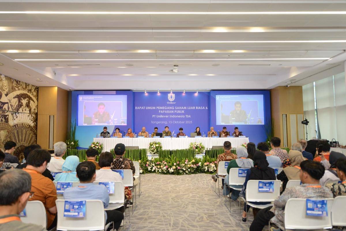 Rapat Umum Pemegang Saham Luar Biasa (RUPSLB) PT Unilever Indonesia Tbk (UNVR). (Dok. Unilever Indonesia)