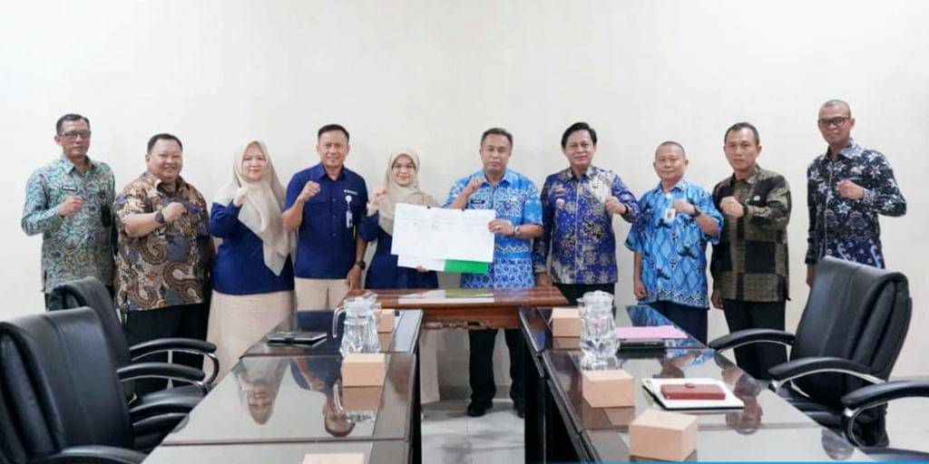 Pemkab Lampung Selatan Melalui Dinas Kesehatan Resmi Memperpanjang Perjanjian Kerja Sama (PKS) dengan BPJS Kesehatan Cabang Bandar Lampung