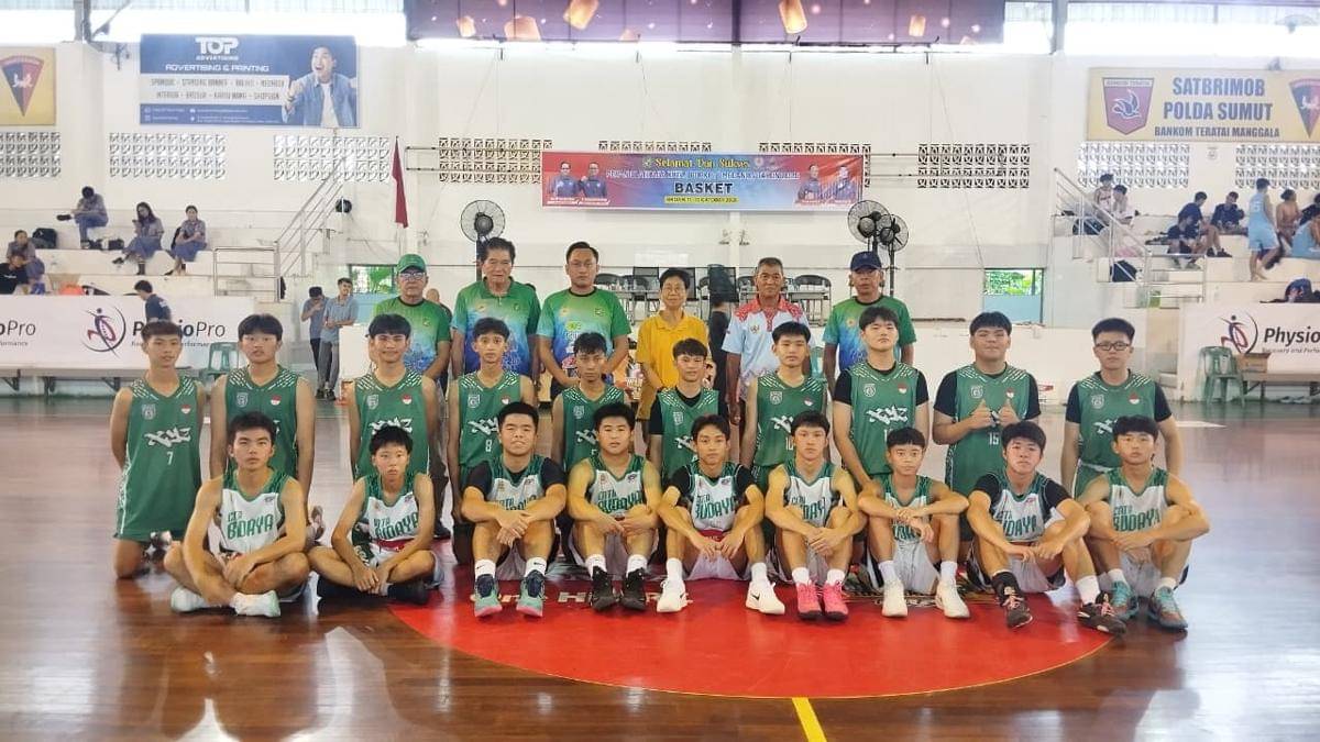 Tim basket putra Medan Labuhan (dok.media porkot medan)