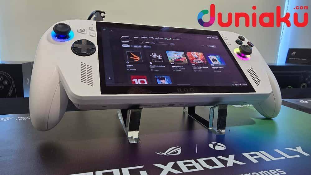 ROG Xbox Ally. Fotografer: Fahrul Nurullah. (Duniaku.com/Fahrul Nurullah)