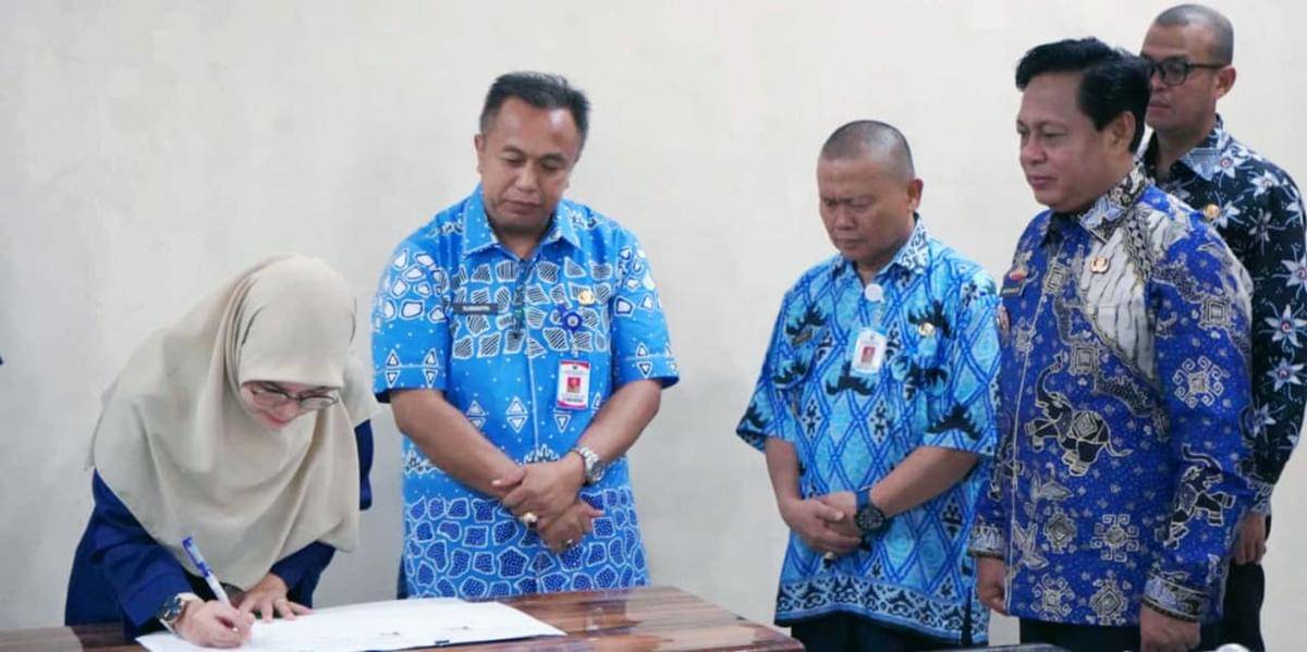 Pemkab Lampung Selatan Melalui Dinas Kesehatan Resmi Memperpanjang Perjanjian Kerja Sama (PKS) dengan BPJS Kesehatan Cabang Bandar Lampung