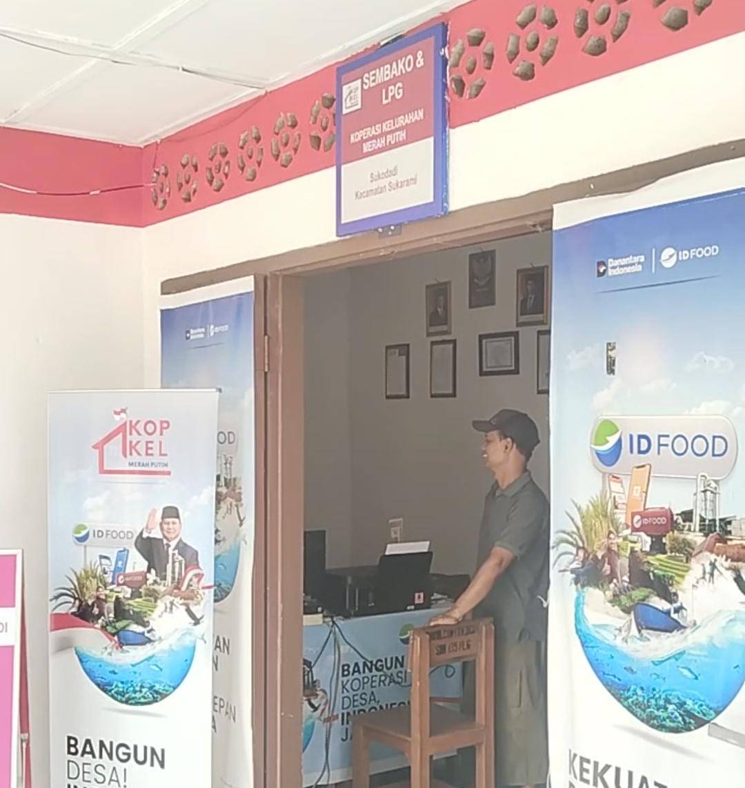 Koperasi merah putih di Kelurahan Sukodadi Palembang (IDN Times/Feny Maulia Agustin)