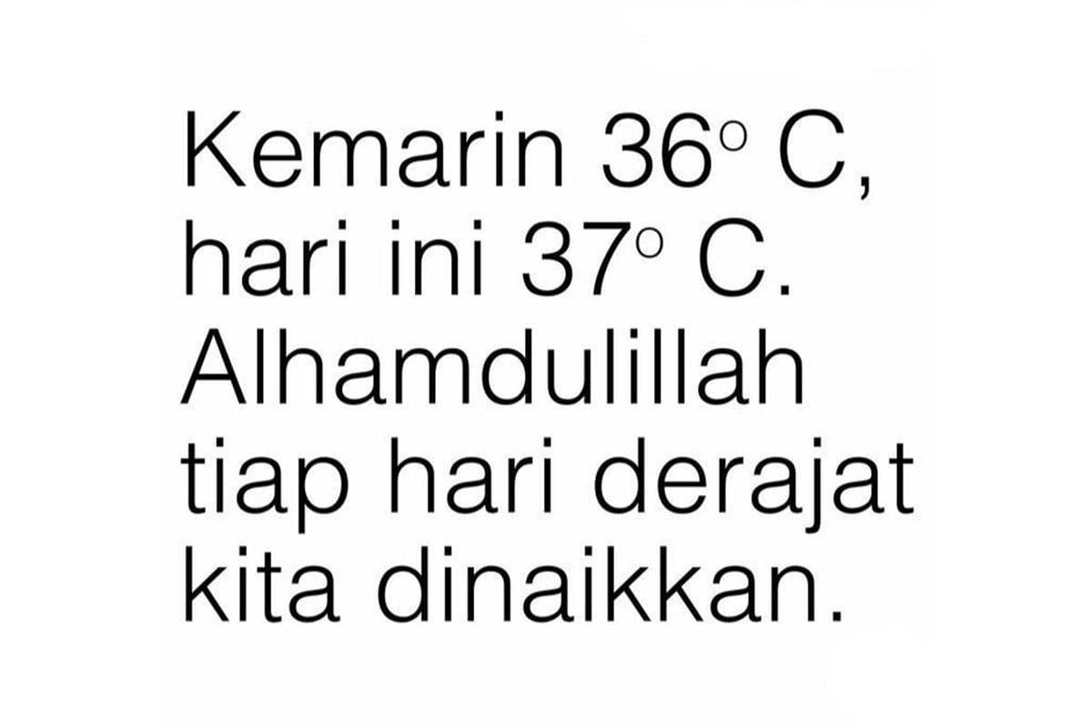 meme cuaca panas