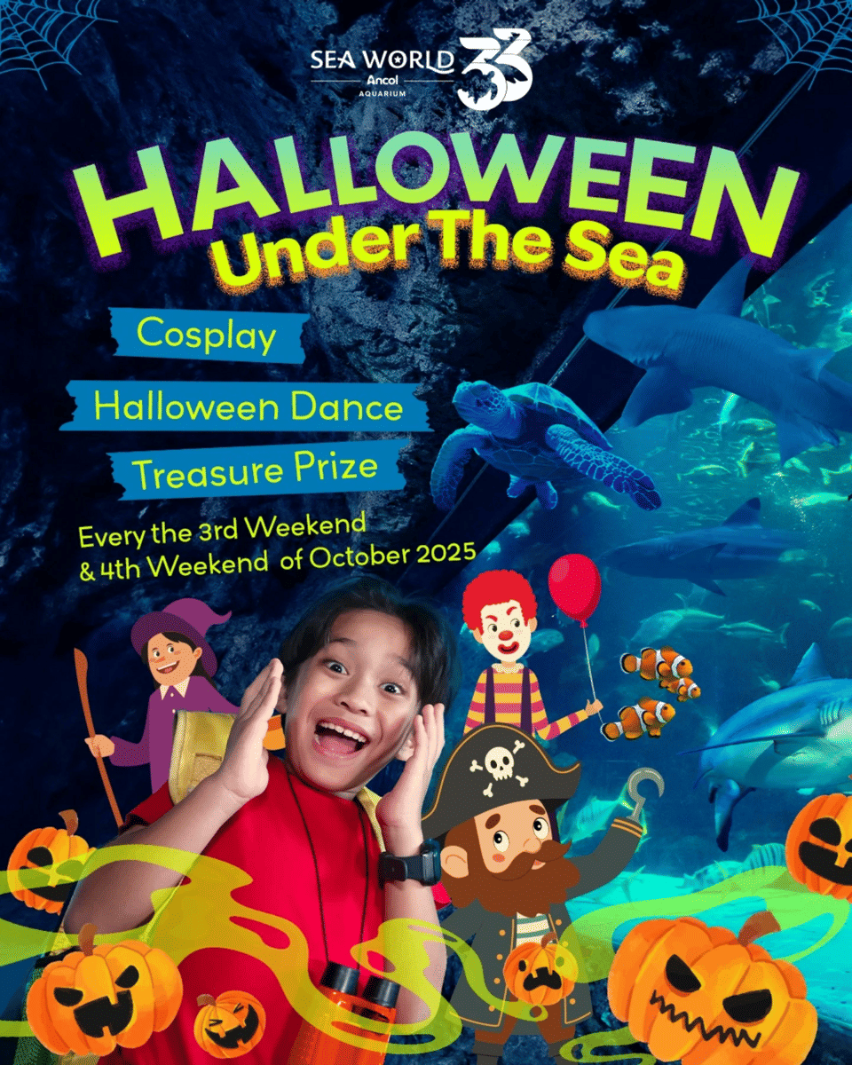 Potret acara Halloween Under The Sea di Sea World Ancol