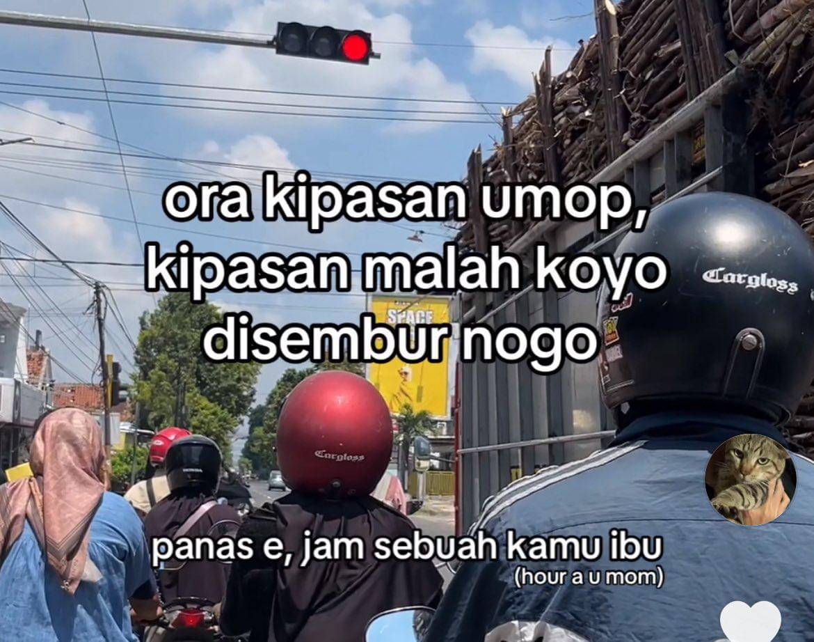 meme cuaca panas