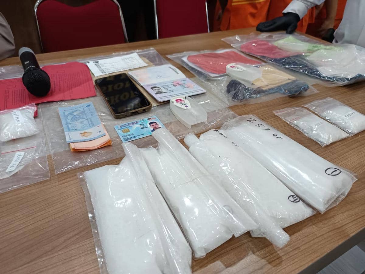 Mini Lab Sabu di Balikpapan Digulung Polisi, Zat Kimia dari Malaysia