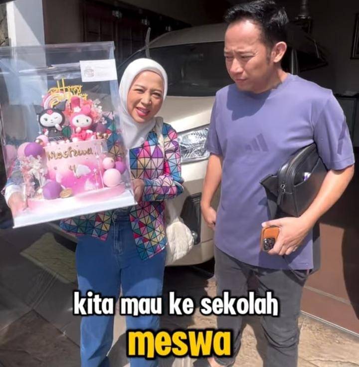 perayaan ultah Meshwa ke-4