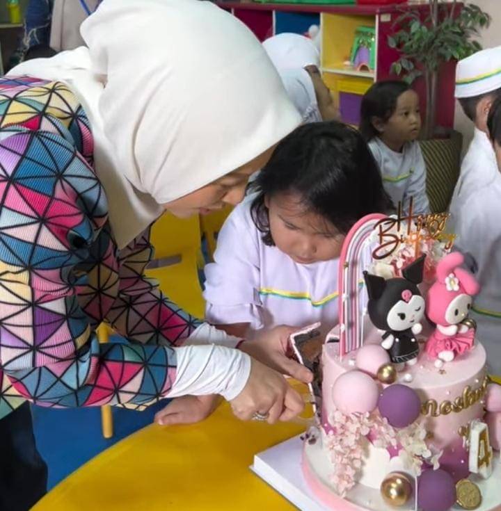 perayaan ultah Meshwa ke-4