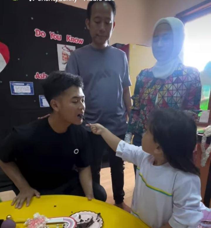 perayaan ultah Meshwa ke-4