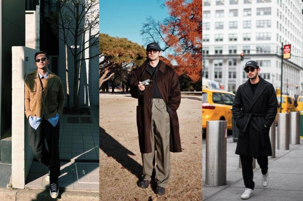 Inspirasi gaya outfit traveling Omar Daniel 