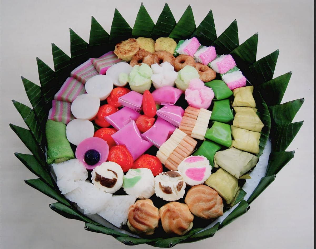 ilustrasi jajanan pasar