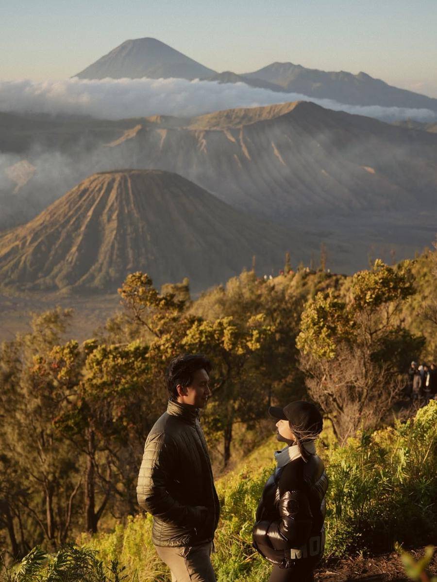 Nikita Willy Liburan di Bromo