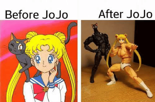 meme habis nonton JoJo