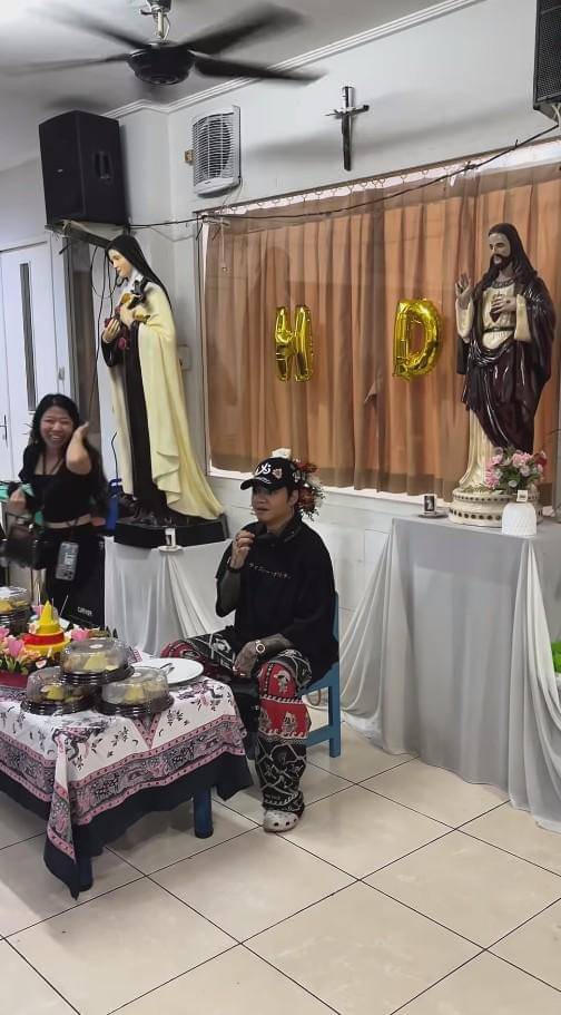 Ulang Tahun ke-38 Reza Arap di Panti Asuhan (instagram.com/weareaaaclan)