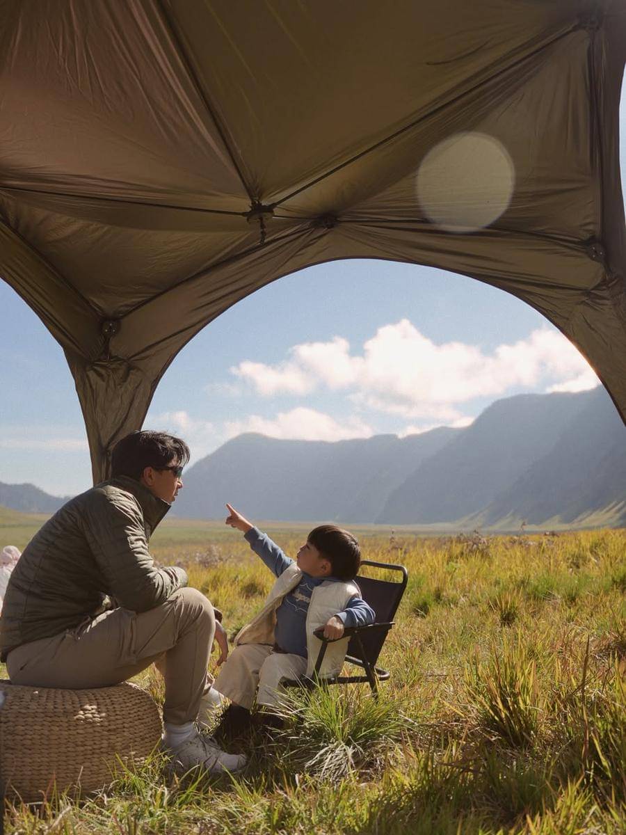 Nikita Willy Liburan di Bromo