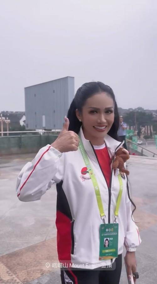 Kris Dayanti Nonton Pembukaan World Kungfu Championship (instagram.com/krisdayantilemos)