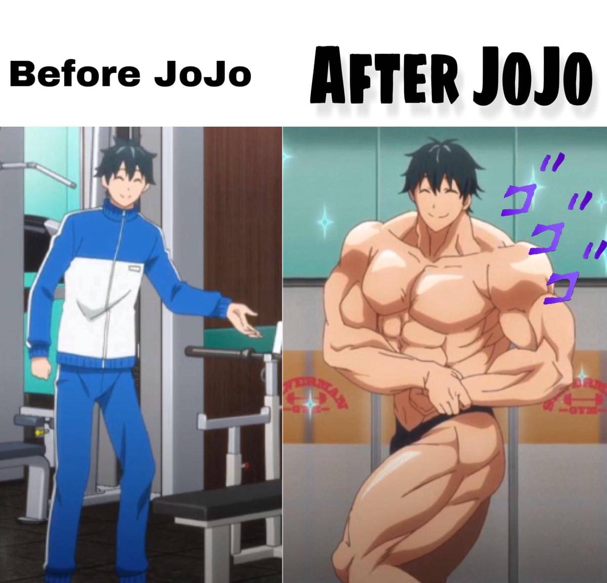 meme habis nonton JoJo