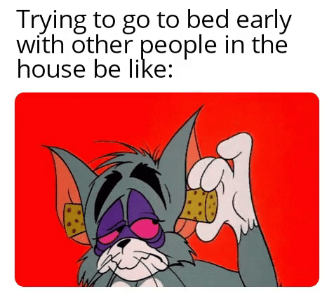 meme kartun tentang kurang tidur