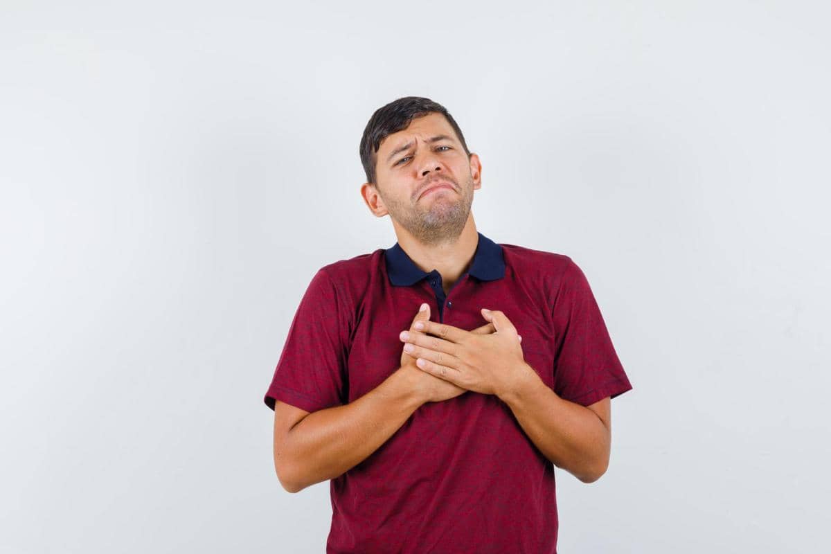 ilustrasi orang yang berusaha tetap sabar