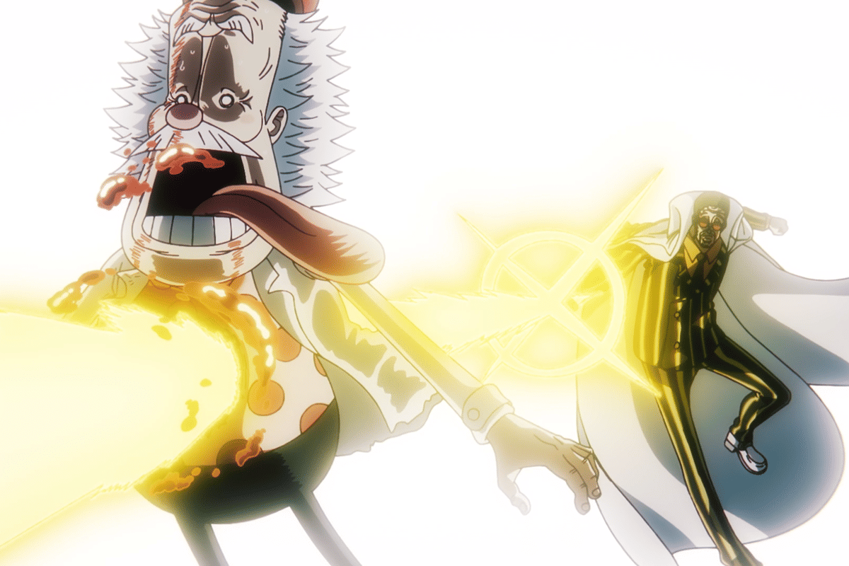 Kizaru kills Vegapunk