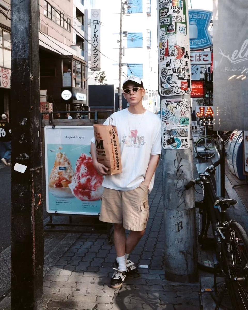 OOTD Liburan ala JJ Krissanapoom