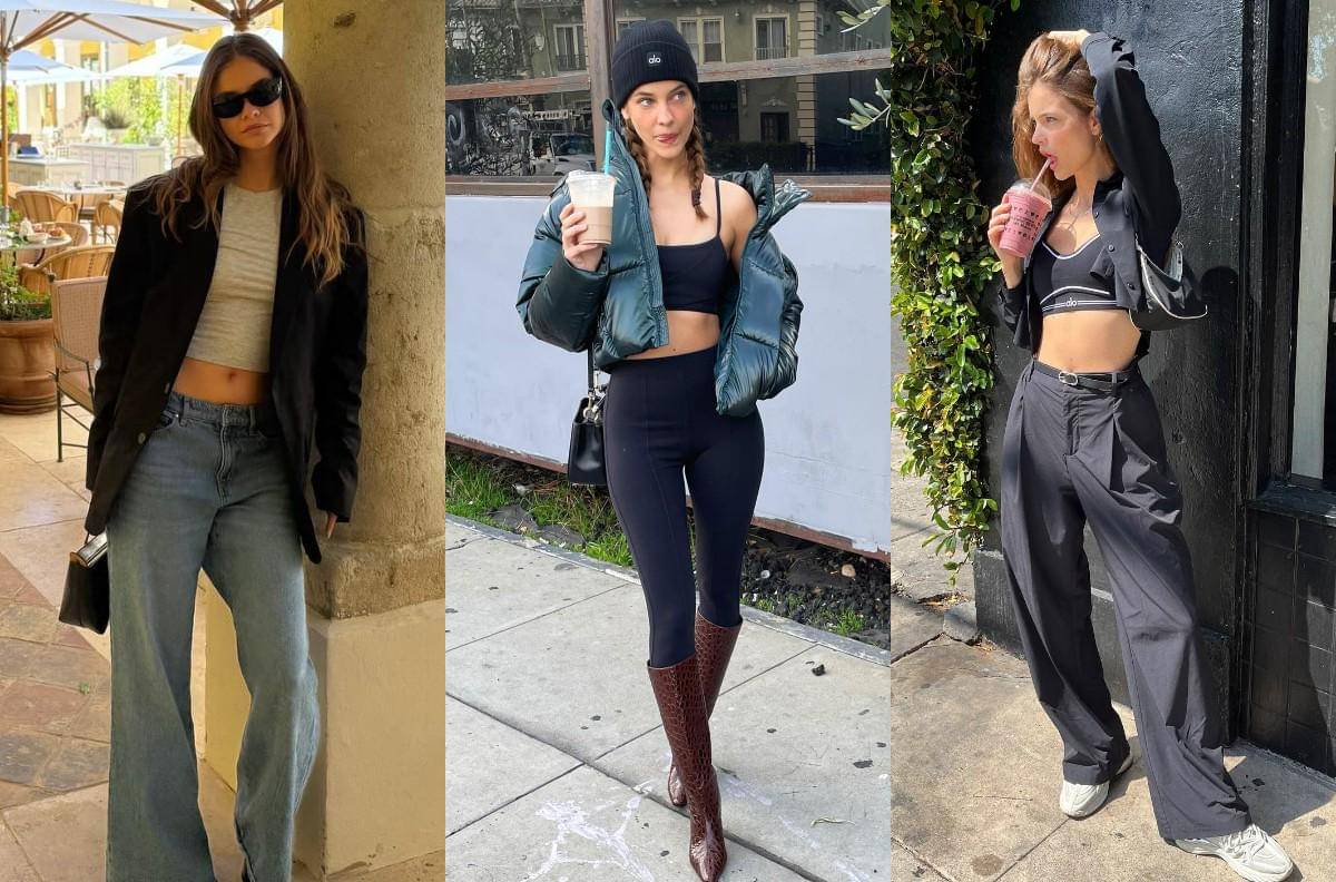 Ide OOTD sporty-chic ala Barbara Palvin