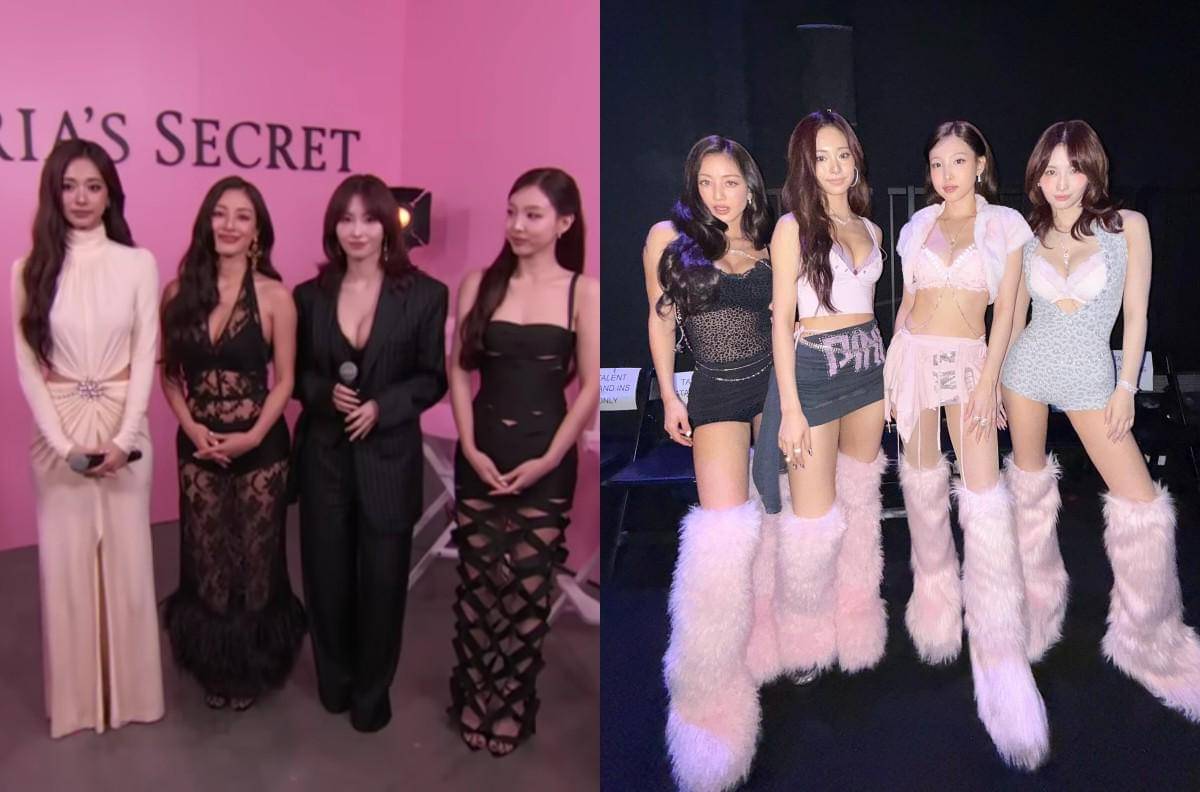 OOTD TWICE di Victoria's Secret Fashion Show 2025