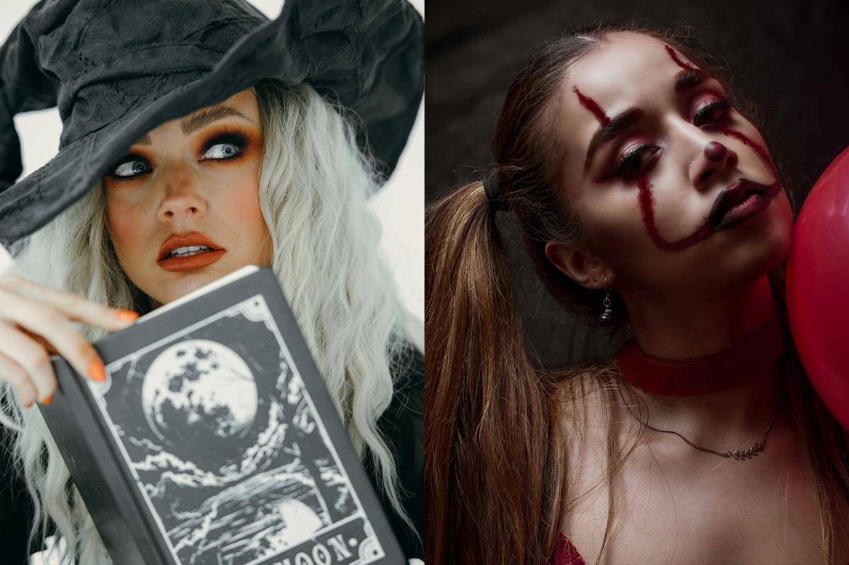 ide makeup Halloween yang simpel