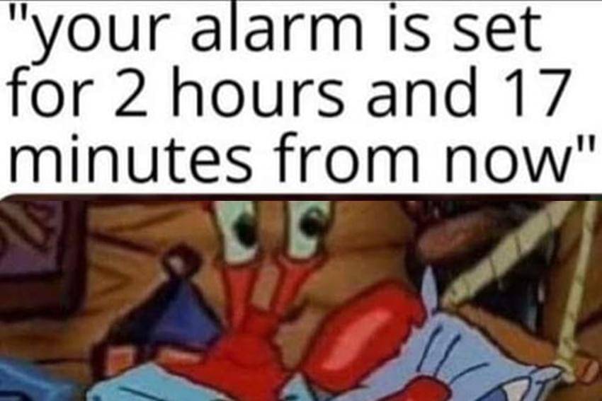 meme kartun tentang kurang tidur
