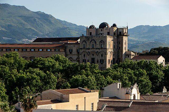 potret Palazzo dei Normanni, Palermo, Italia
