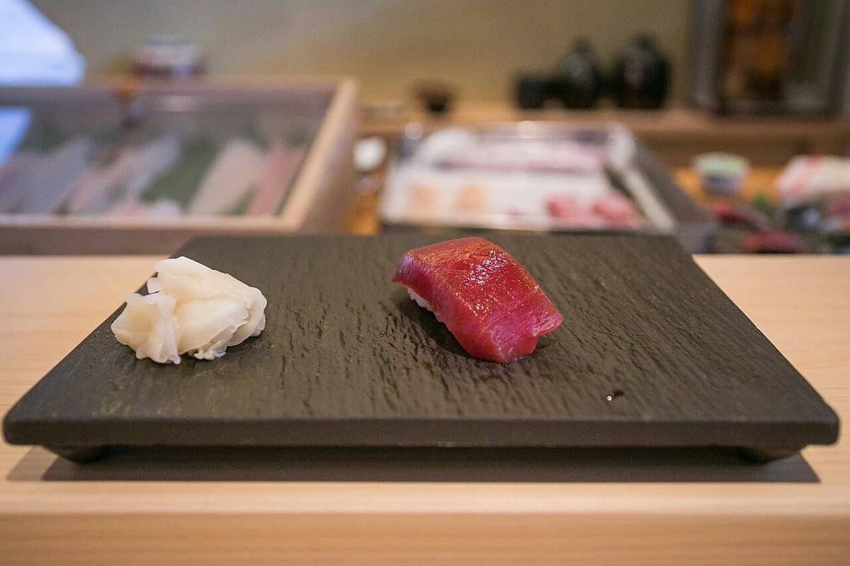 ilustrasi daging ikan tuna bluefin