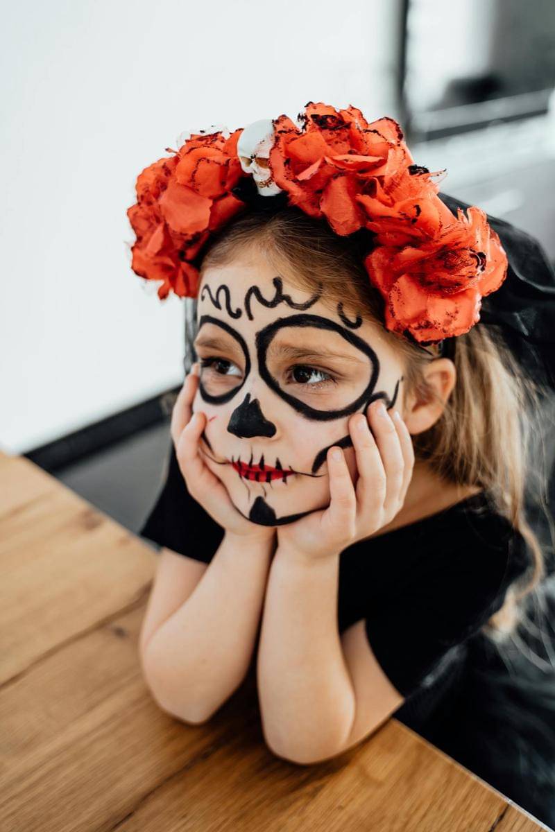 ide makeup Halloween yang simpel