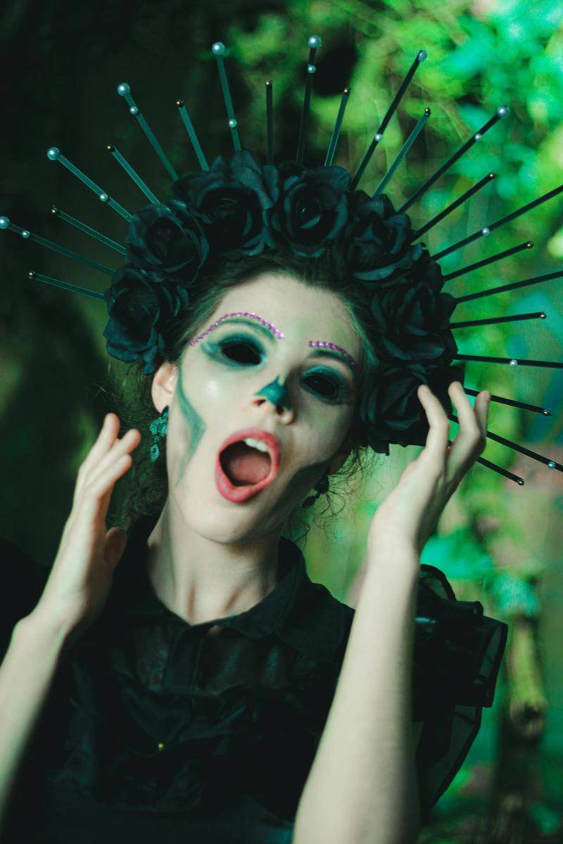 ide makeup Halloween yang simpel